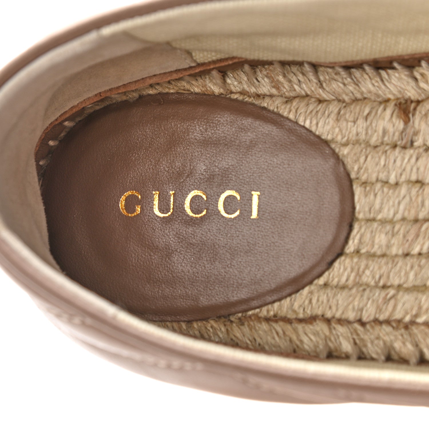 Gucci Nappa Matelasse GG Marmont Espadrilles 37.5 Porcelain Rose 7 of 14