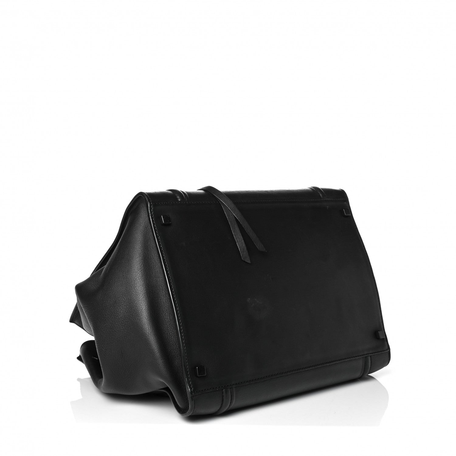Celine Supple Calfskin Large Phantom Luggage Black 3 of 7