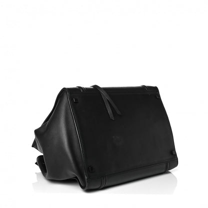 Celine Supple Calfskin Large Phantom Luggage Black 3 of 7