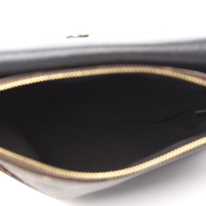 Louis Vuitton Monogram Twice Pochette Black 5 of 12