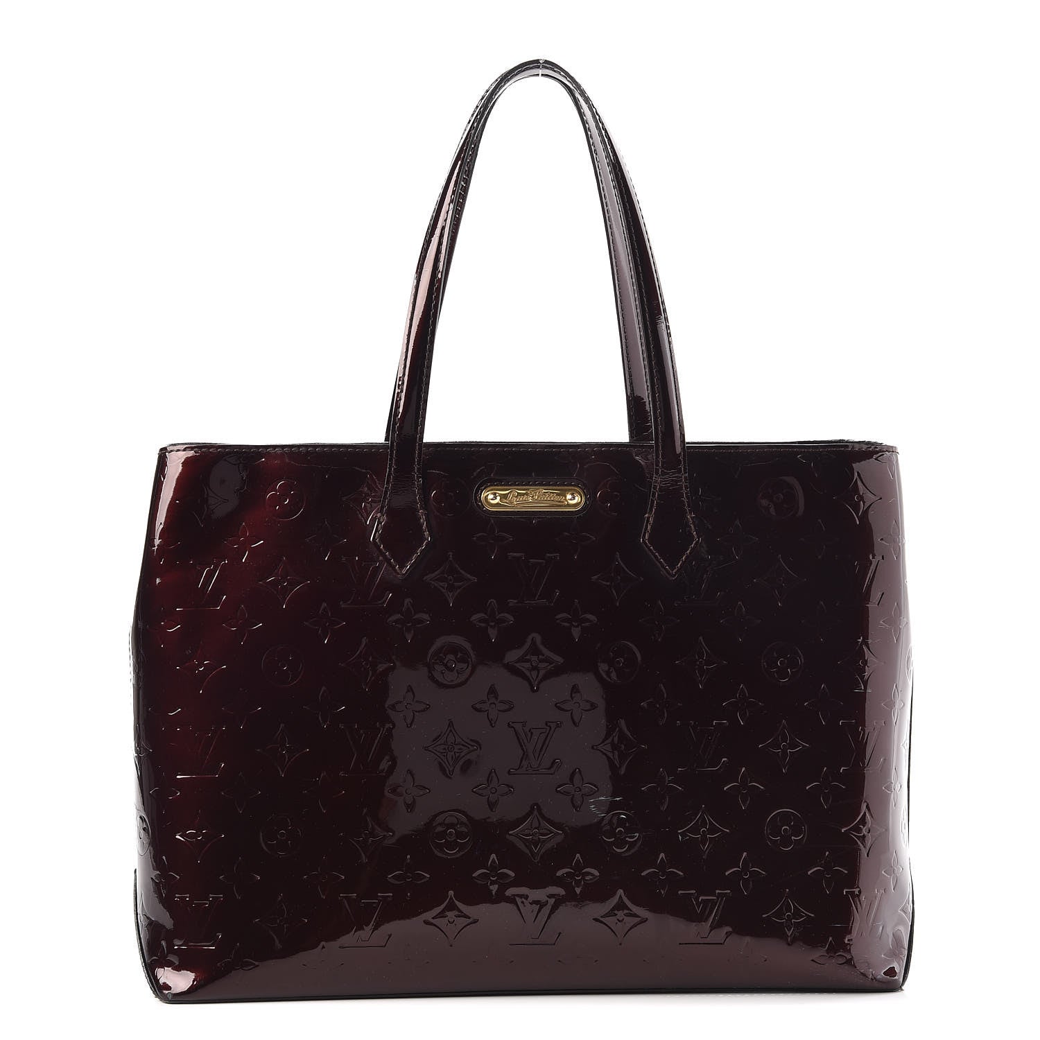 Louis Vuitton Vernis Wilshire MM Amarante 1 of 19