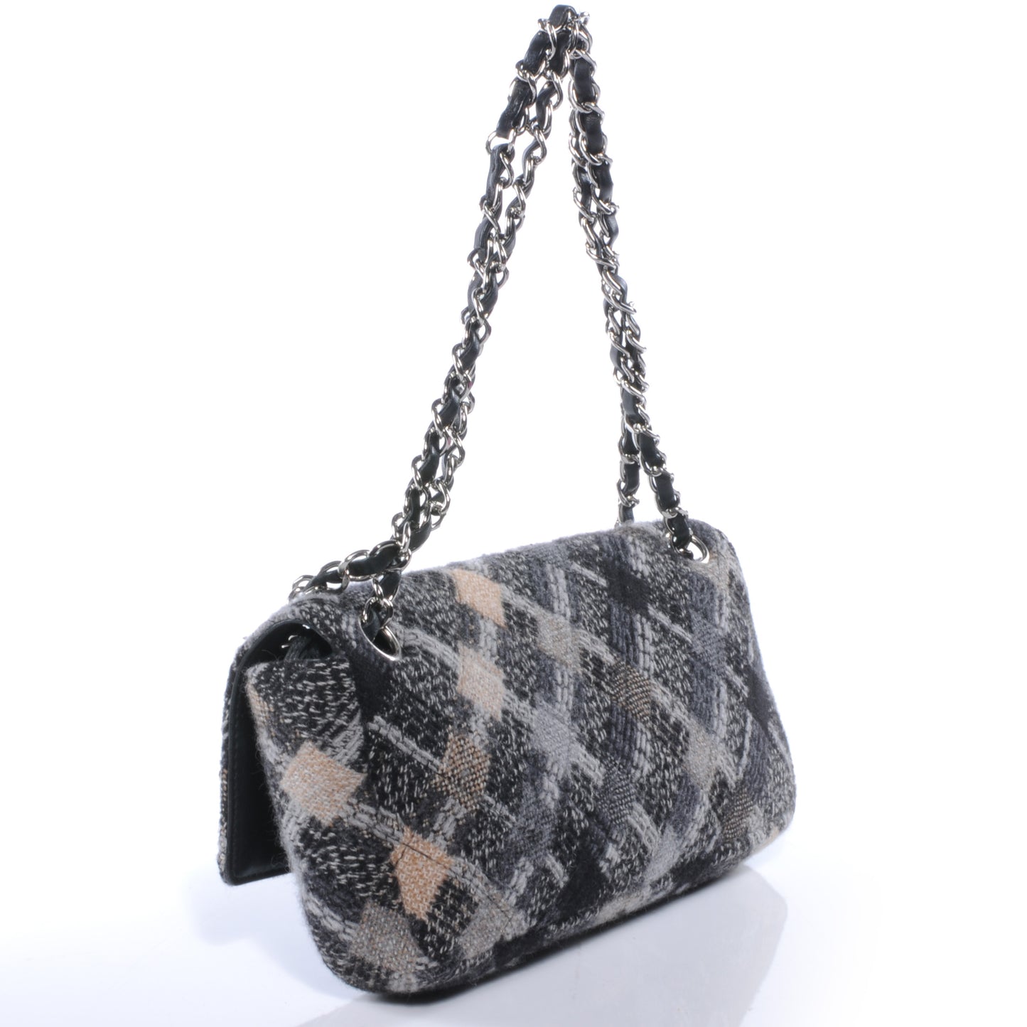 Woven Tweed CC Flap