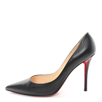 Christian Louboutin Nappa Apostrophy 100 Pumps 38 Black 1 of 10