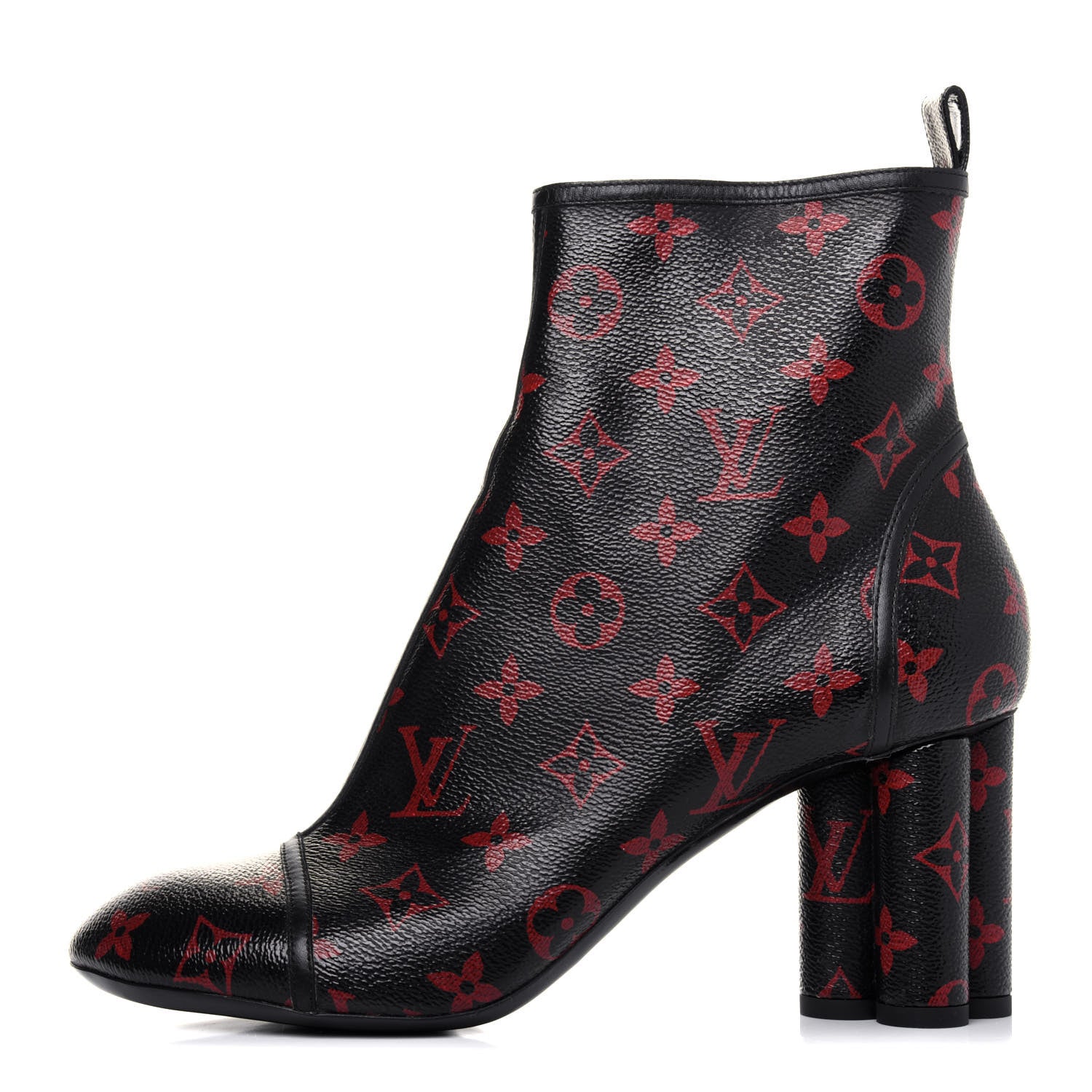 Louis Vuitton Monogram Infrarouge New Revival Boots 40 Black 1 of 13