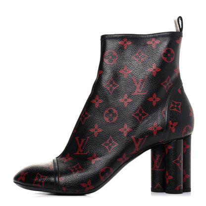 Louis Vuitton Monogram Infrarouge New Revival Boots 40 Black 1 of 13