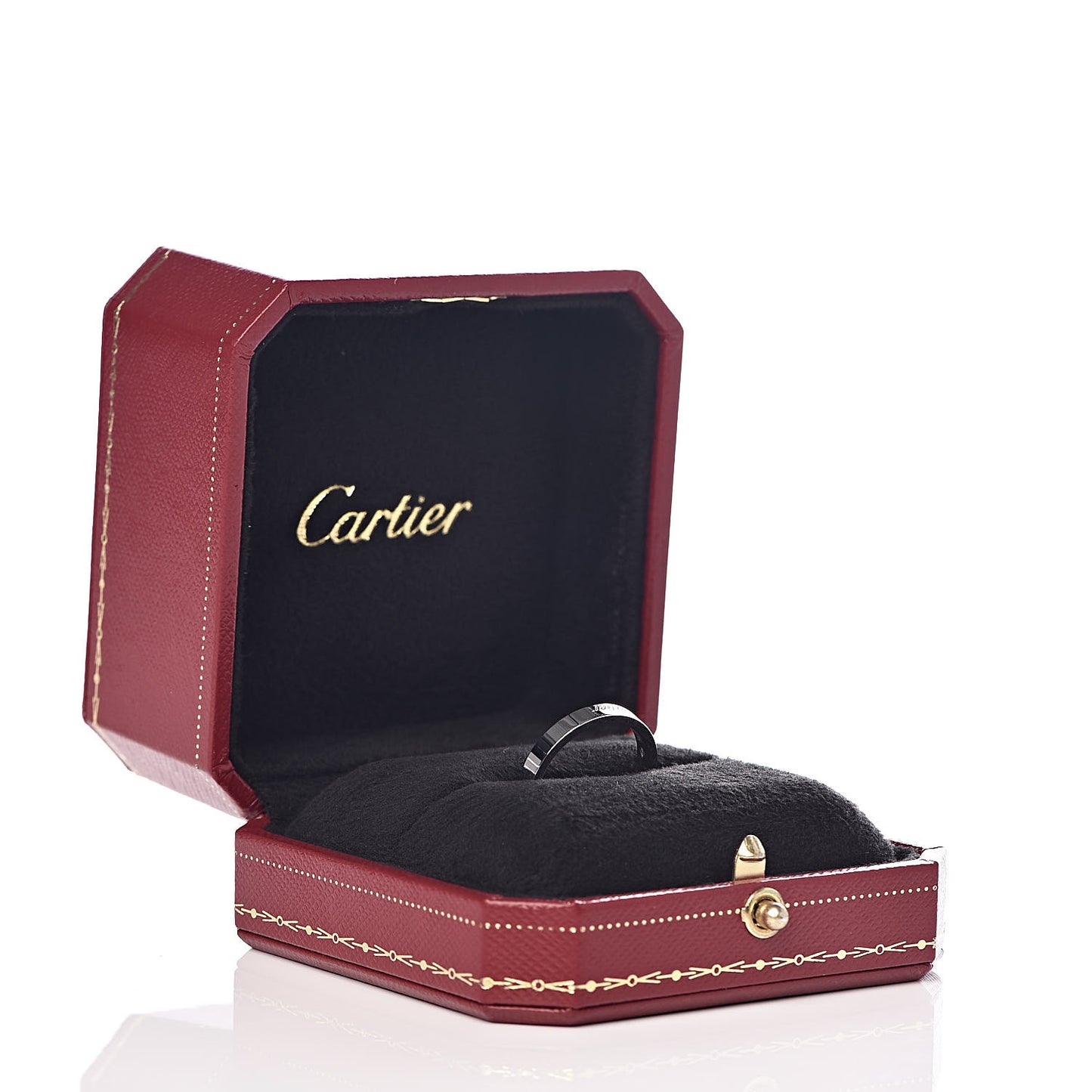Platinum 3mm C De Wedding Band Ring 54 6.75