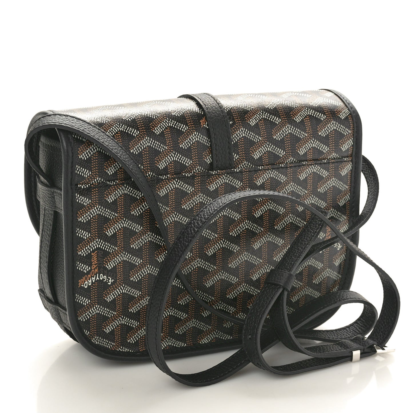 Goyardine Belvedere II PM Messenger Bag Black