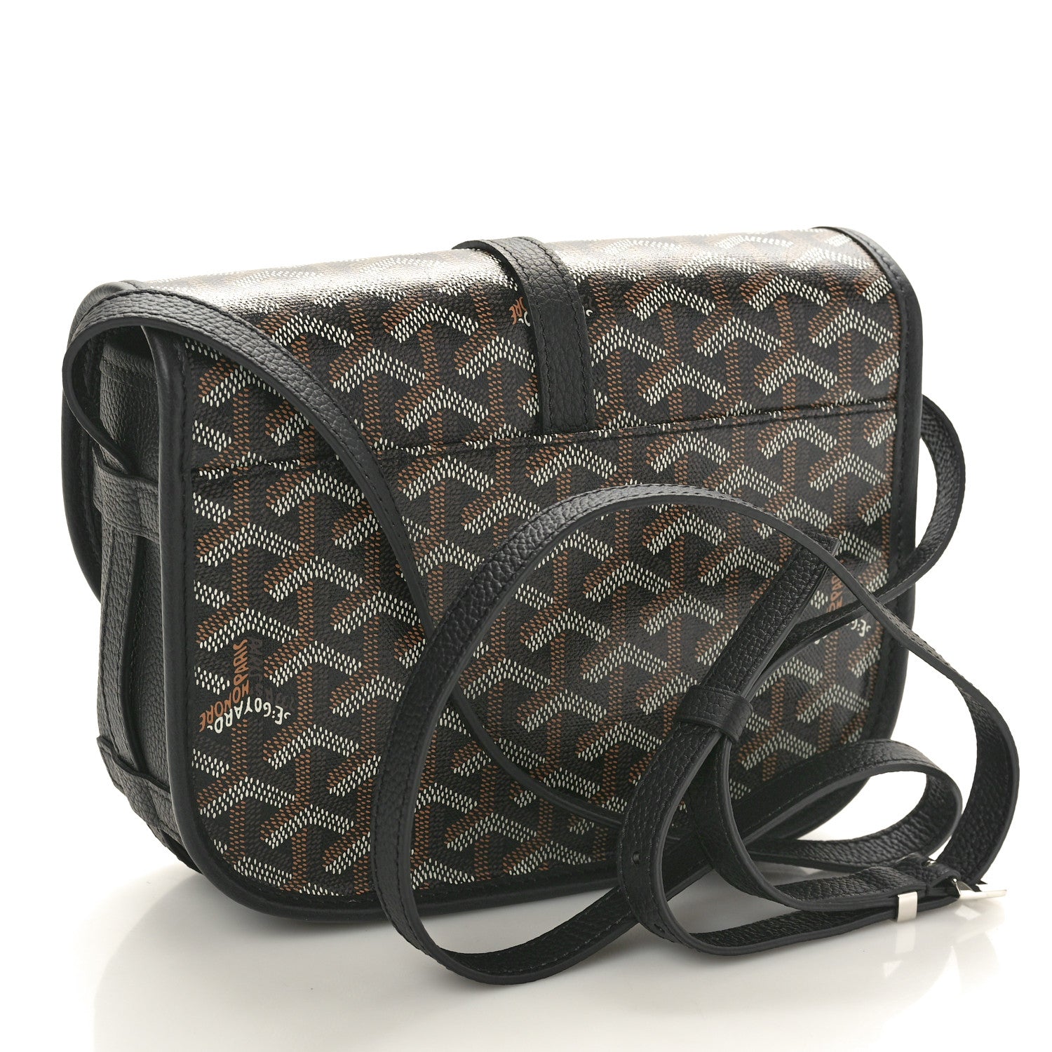 Goyard Goyardine Belvedere II PM Messenger Bag Black 3 of 9