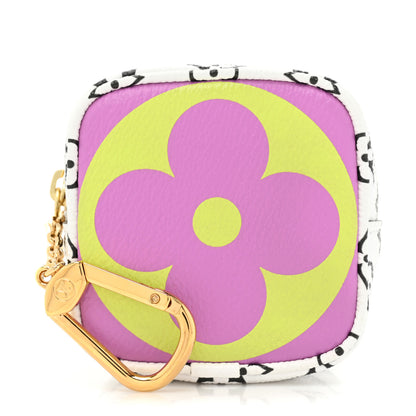 Louis Vuitton Monogram Giant Cube Coin Purse Pink 1 of 8