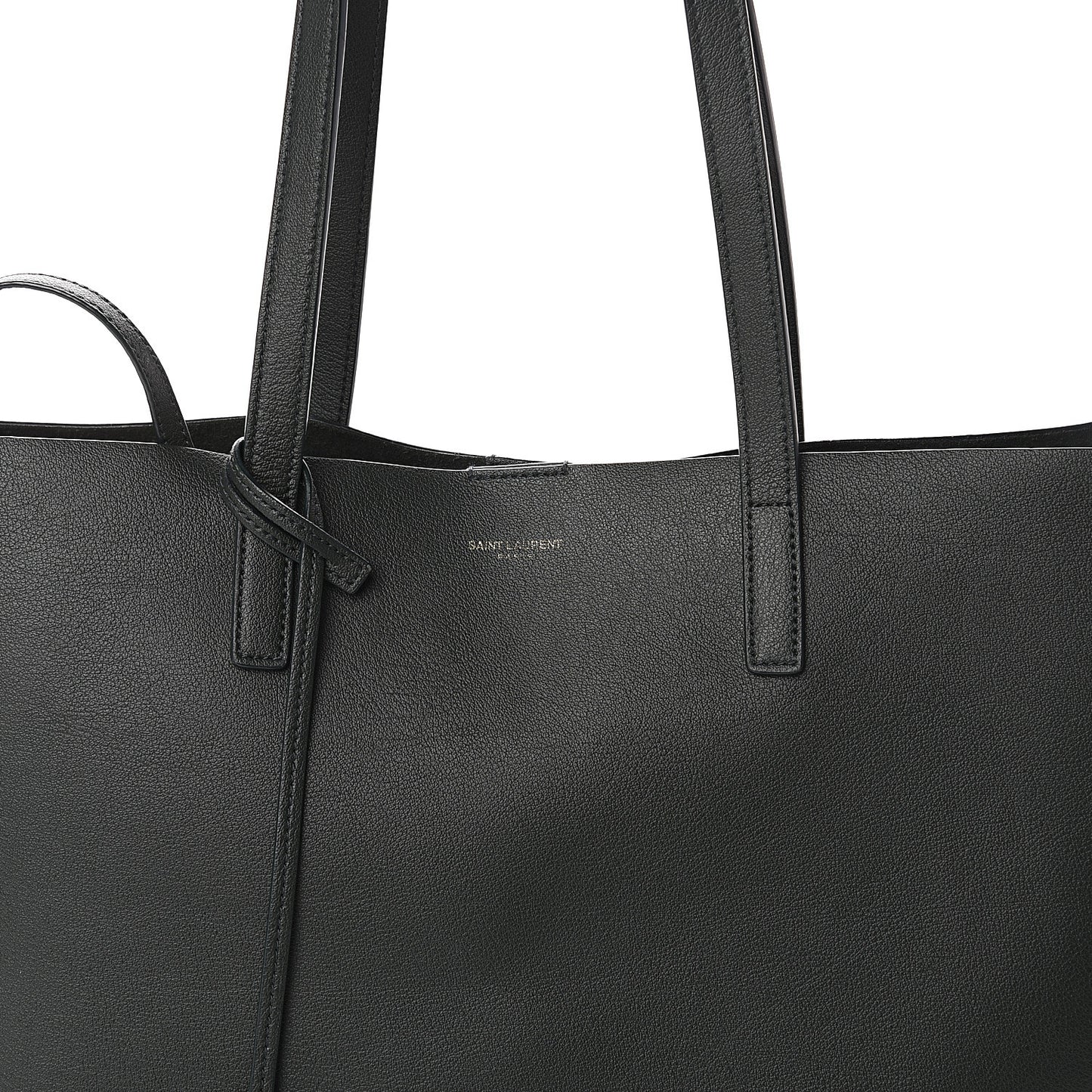 Calfskin Large Shopping Tote Dark Green