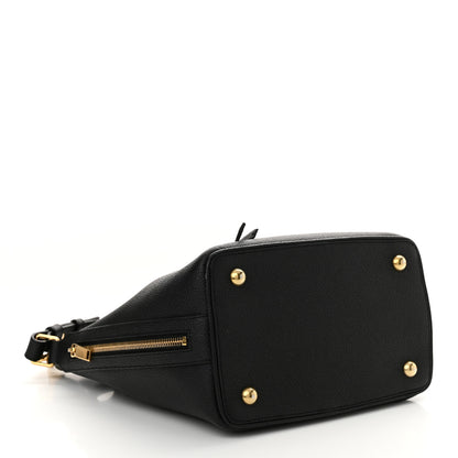 Saint Laurent Grained Calfskin Medium Emmanuelle Bucket Bag Black 4 of 15