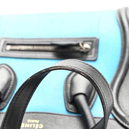 Celine Smooth Calfskin Nano Tri-Color Luggage Turquoise 17 of 17