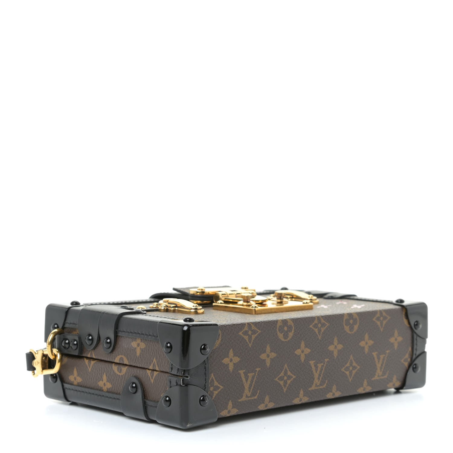 Louis Vuitton Monogram Petite Malle Black 4 of 13