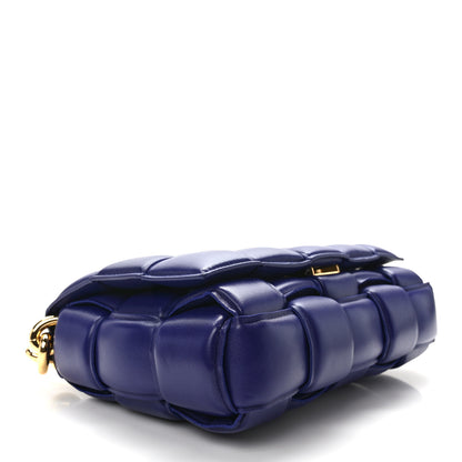 Bottega Veneta Lambskin Maxi Intrecciato Padded Chain Cassette Crossbody Bag Unicorn 4 of 11