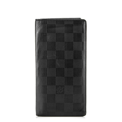 Louis Vuitton Damier Infini Brazza Wallet Onyx 1 of 6