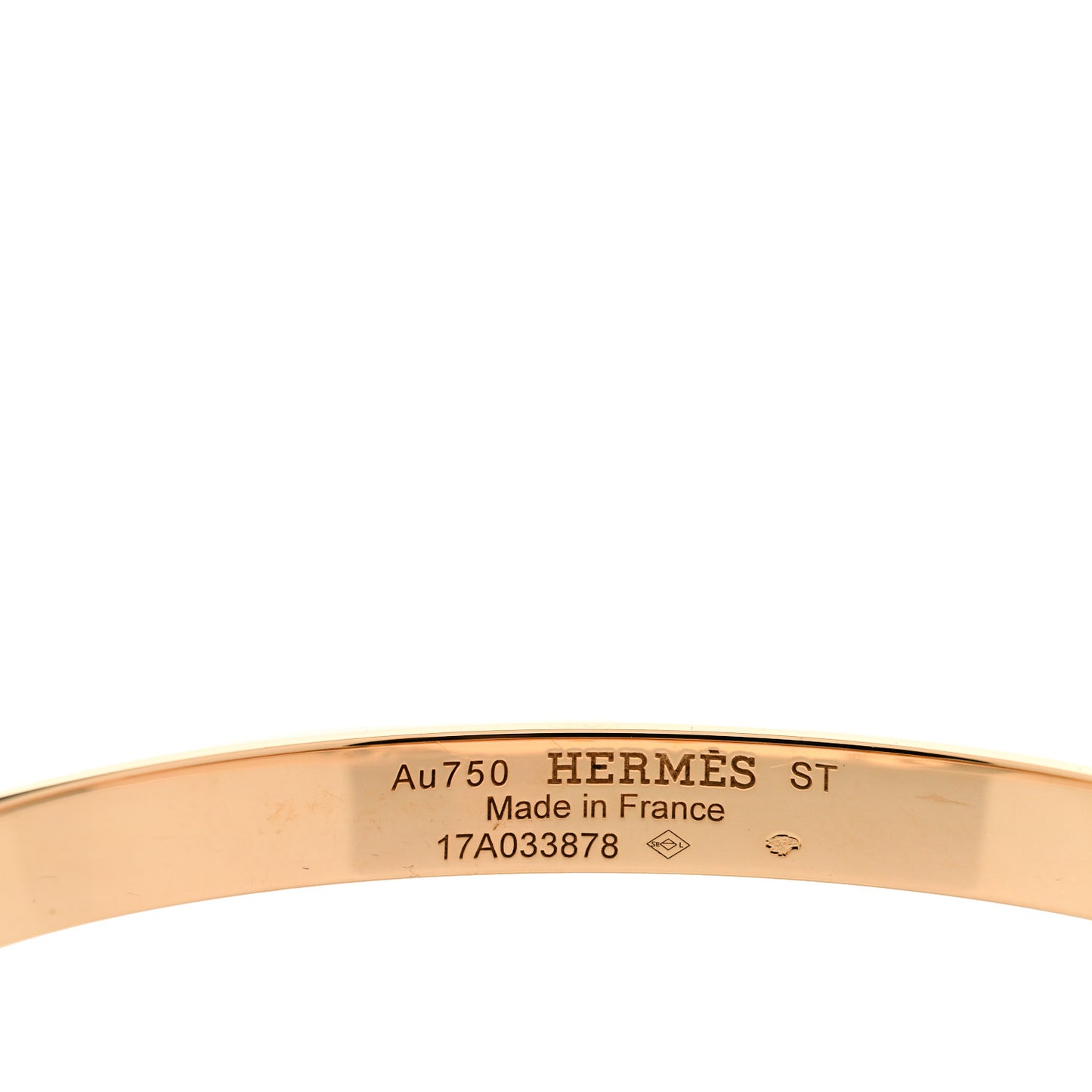 18K Rose Gold PM Collier De Chien Bracelet ST
