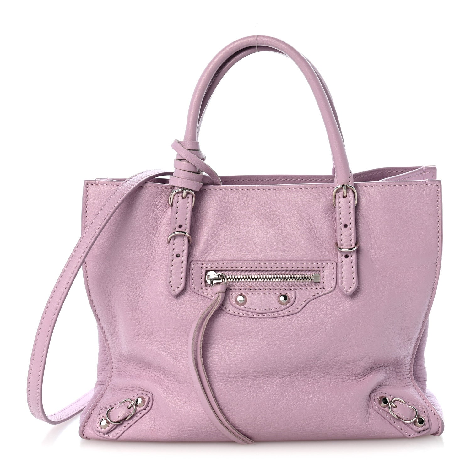 Balenciaga Veau Papier A4 Tote Rose Orchid 1 of 12