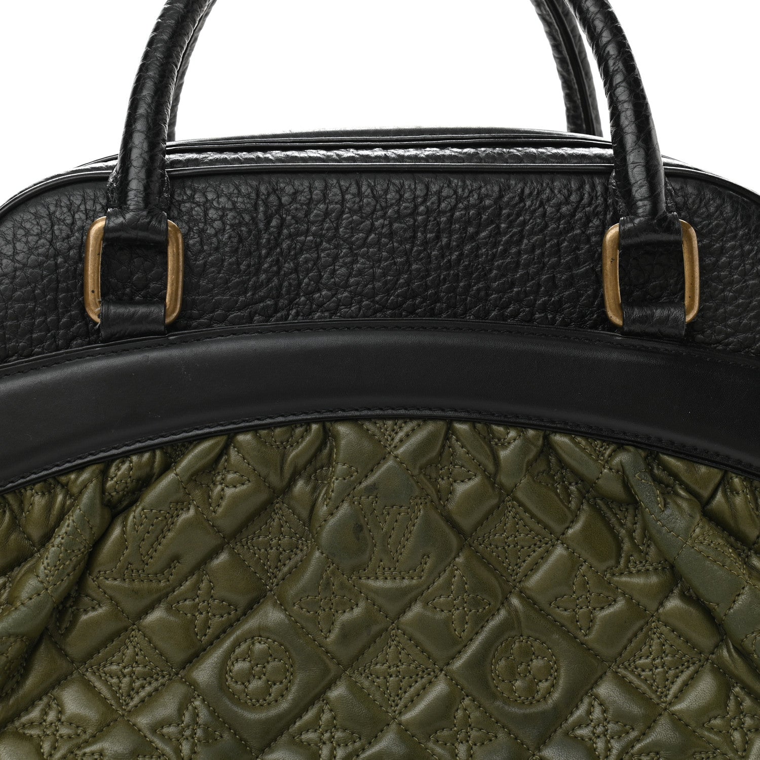 Louis Vuitton Lambskin Vienna Mizi Kaki 7 of 12