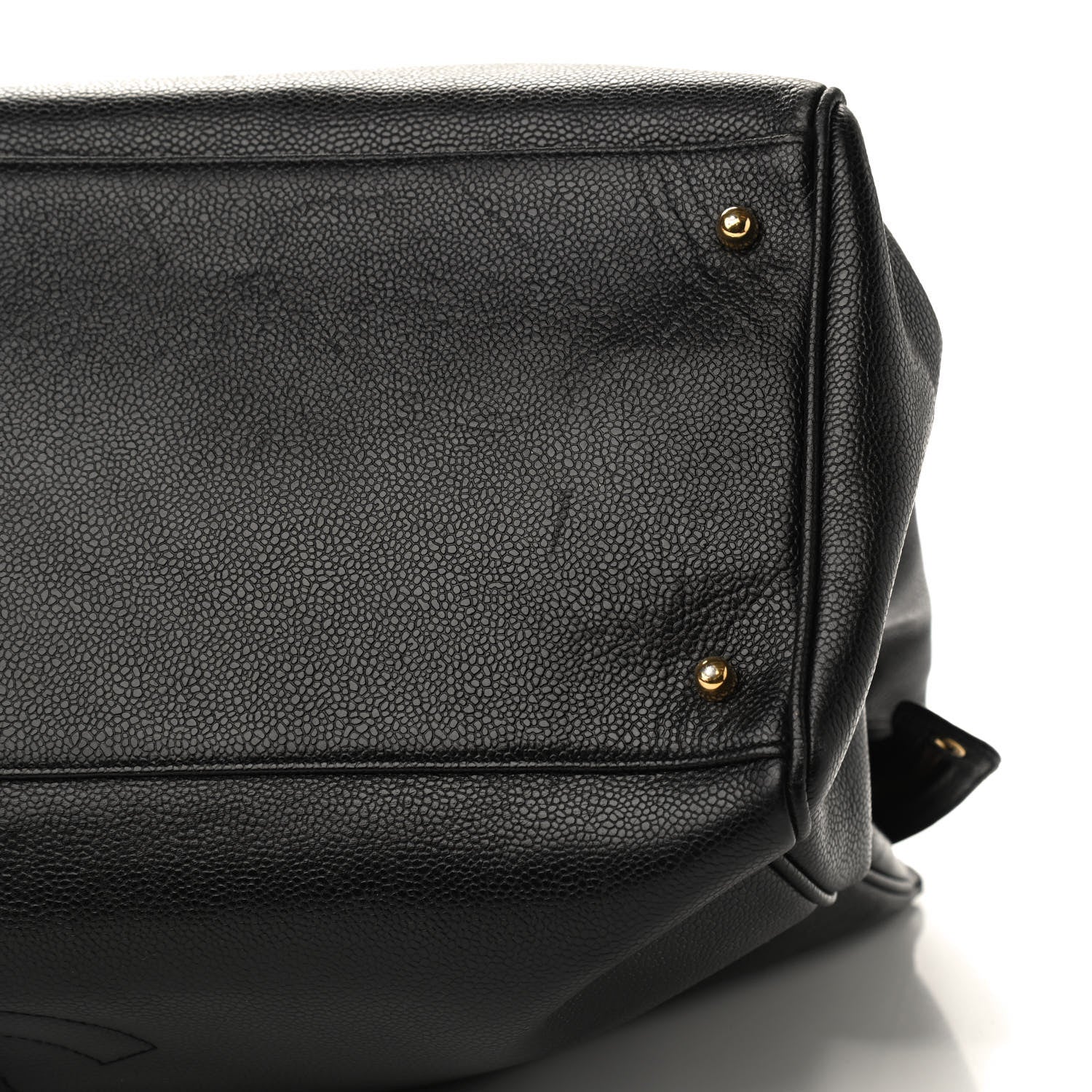 Chanel Caviar XL Weekender Bag Black 7 of 9