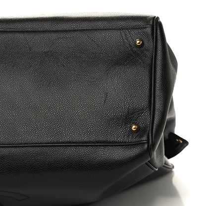 Chanel Caviar XL Weekender Bag Black 7 of 9