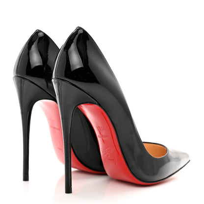 Christian Louboutin Patent So Kate 120 Pumps 35.5 Black 4 of 8