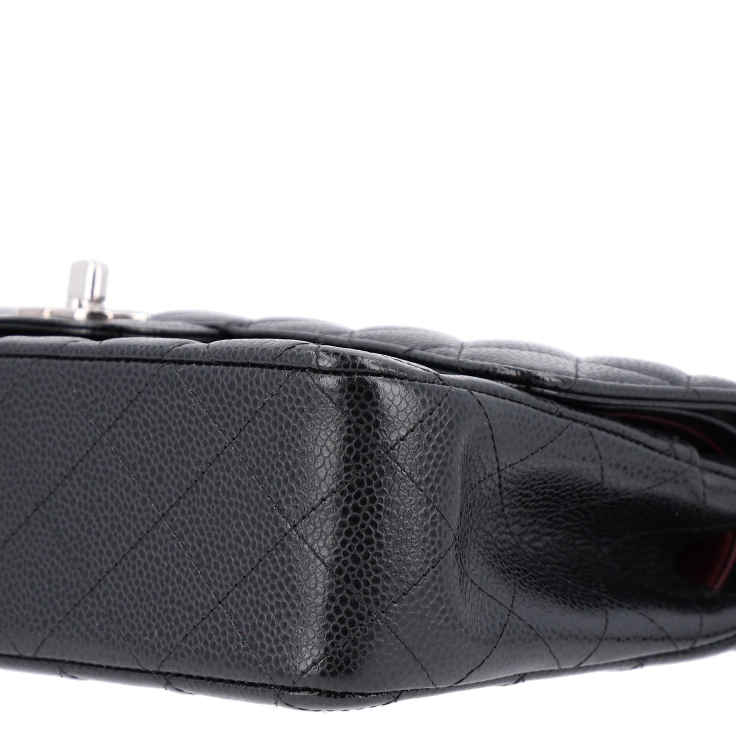 Chanel Caviar Quilted Medium Double Flap Black 11 of 11