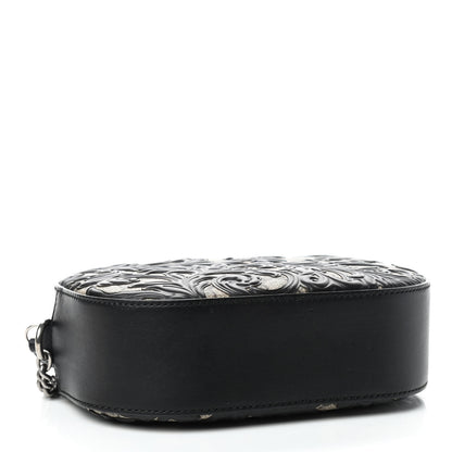 Gucci GG Supreme Monogram Arabesque Mini Chain Shoulder Bag Beige Black 4 of 7