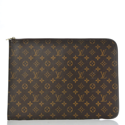 Louis Vuitton Monogram Poche Documents Portfolio Case 39 1 of 7