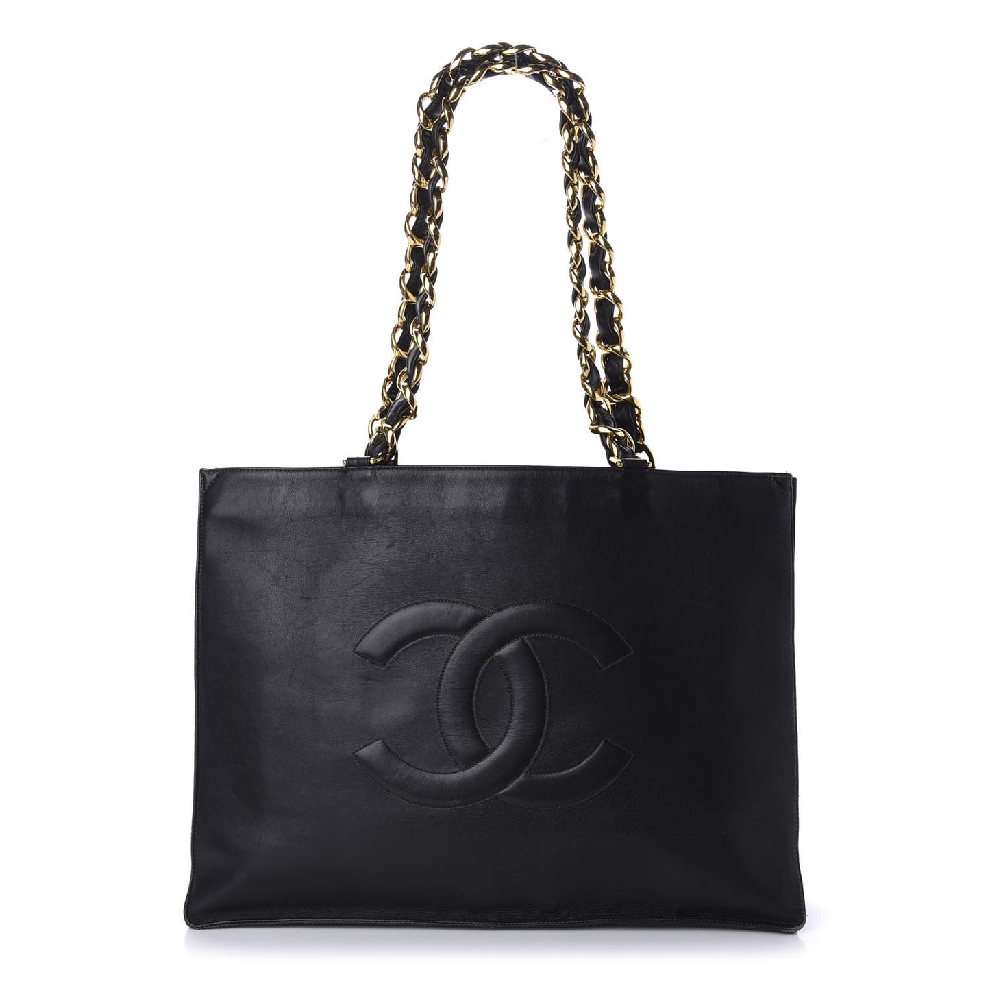 Lambskin CC Tote Black