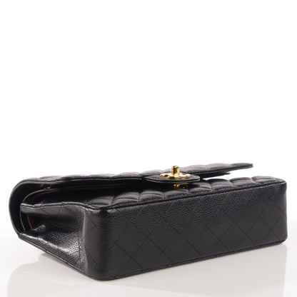 Chanel Caviar Quilted Medium Double Flap Black 4 of 9