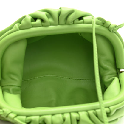 Bottega Veneta Butter Calfskin The Mini Pouch Acid Green 4 of 9