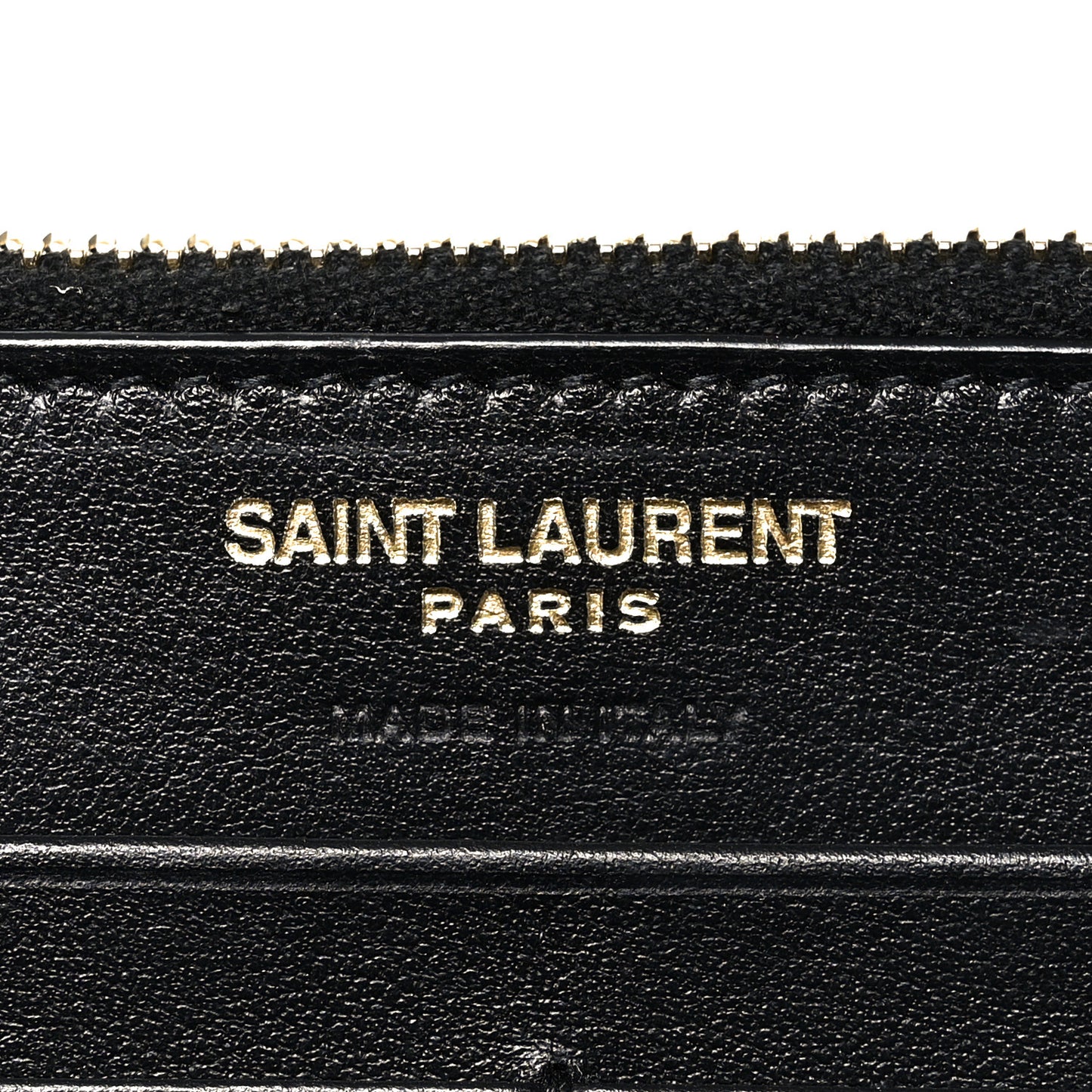 Calfskin Crocodile Embossed Monogram Uptown Wallet Black