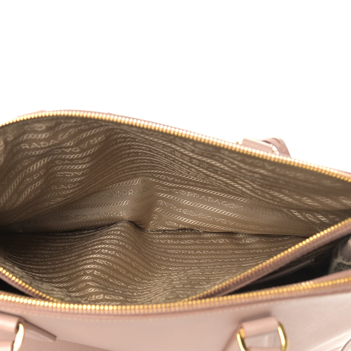 Saffiano Medium Galleria Double Zip Tote Cammeo