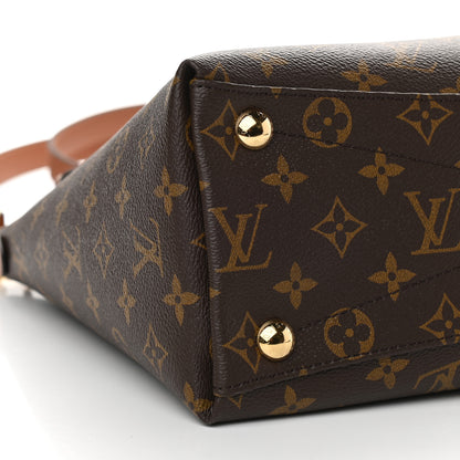 Louis Vuitton Monogram V Tote MM Black 7 of 8