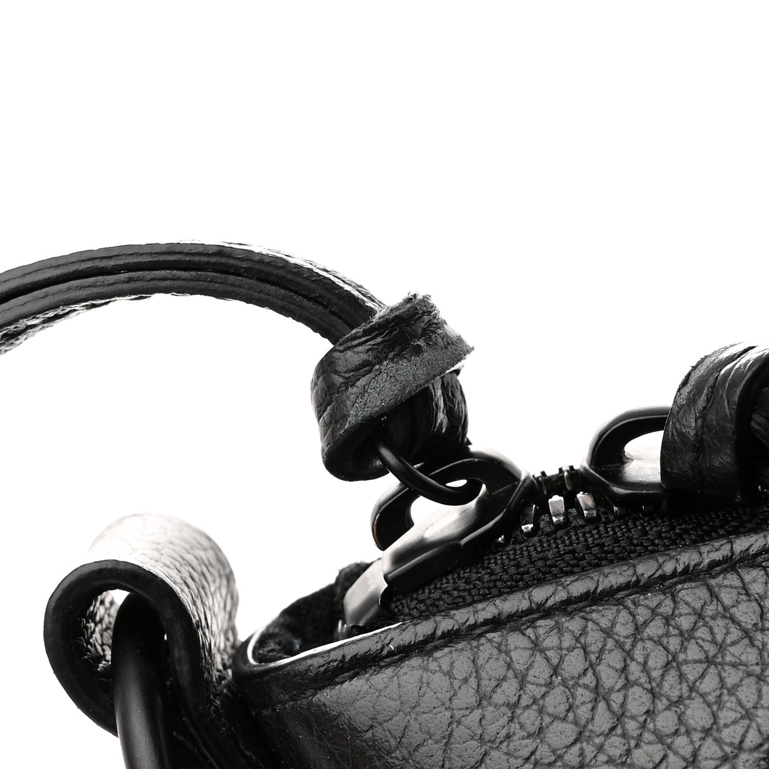 Balenciaga Grained Calfskin Black Hardware Small Neo Classic Hobo Black 12 of 13