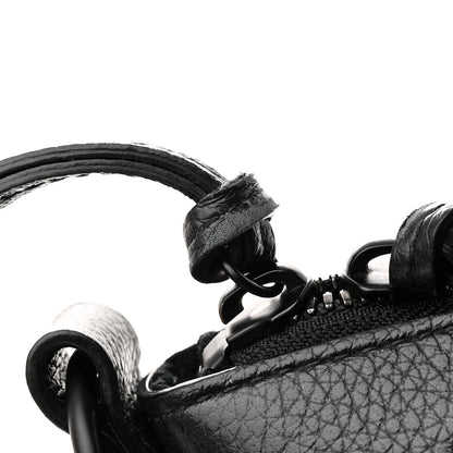 Balenciaga Grained Calfskin Black Hardware Small Neo Classic Hobo Black 12 of 13