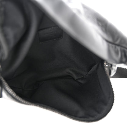 Louis Vuitton Calfskin Monogram Shadow Discovery Bumbag Black 5 of 9