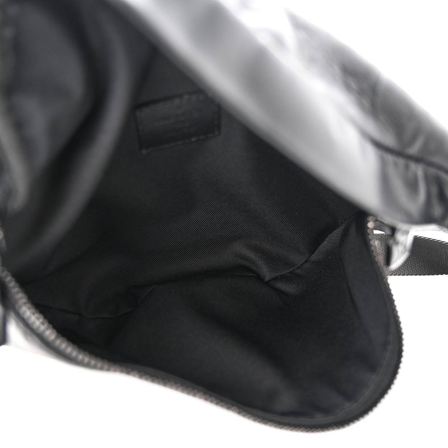 Louis Vuitton Calfskin Monogram Shadow Discovery Bumbag Black 5 of 9
