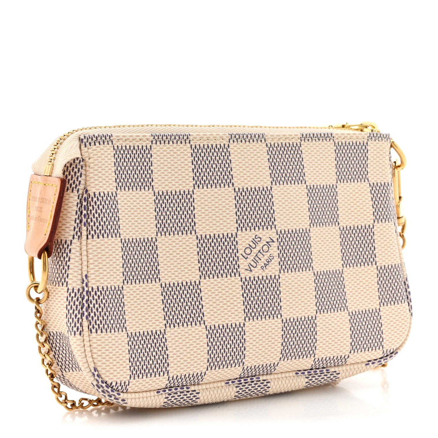 Louis Vuitton Damier Azur Mini Pochette Accessories 3 of 11