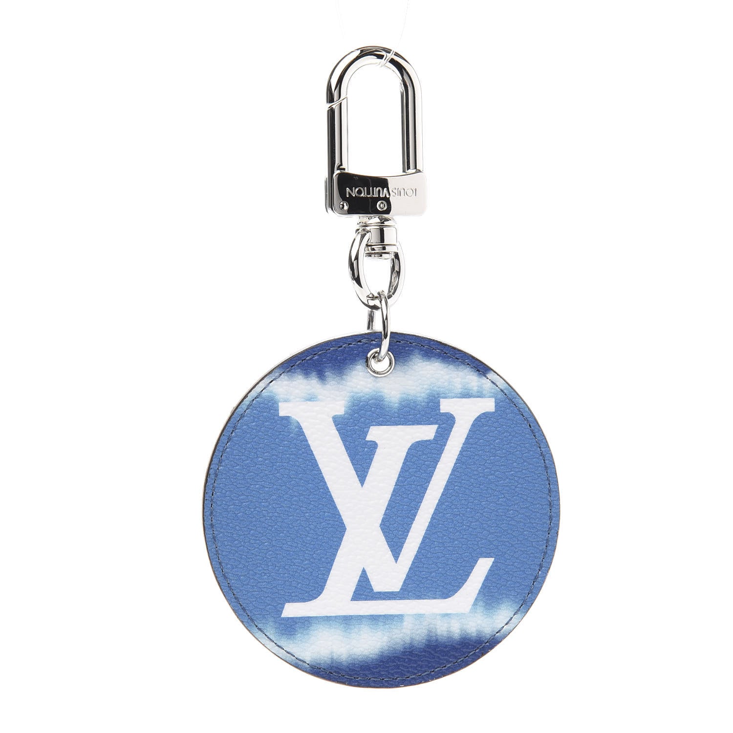 Louis Vuitton Monogram Escale Bag Charm Key Holder Blue 1 of 4