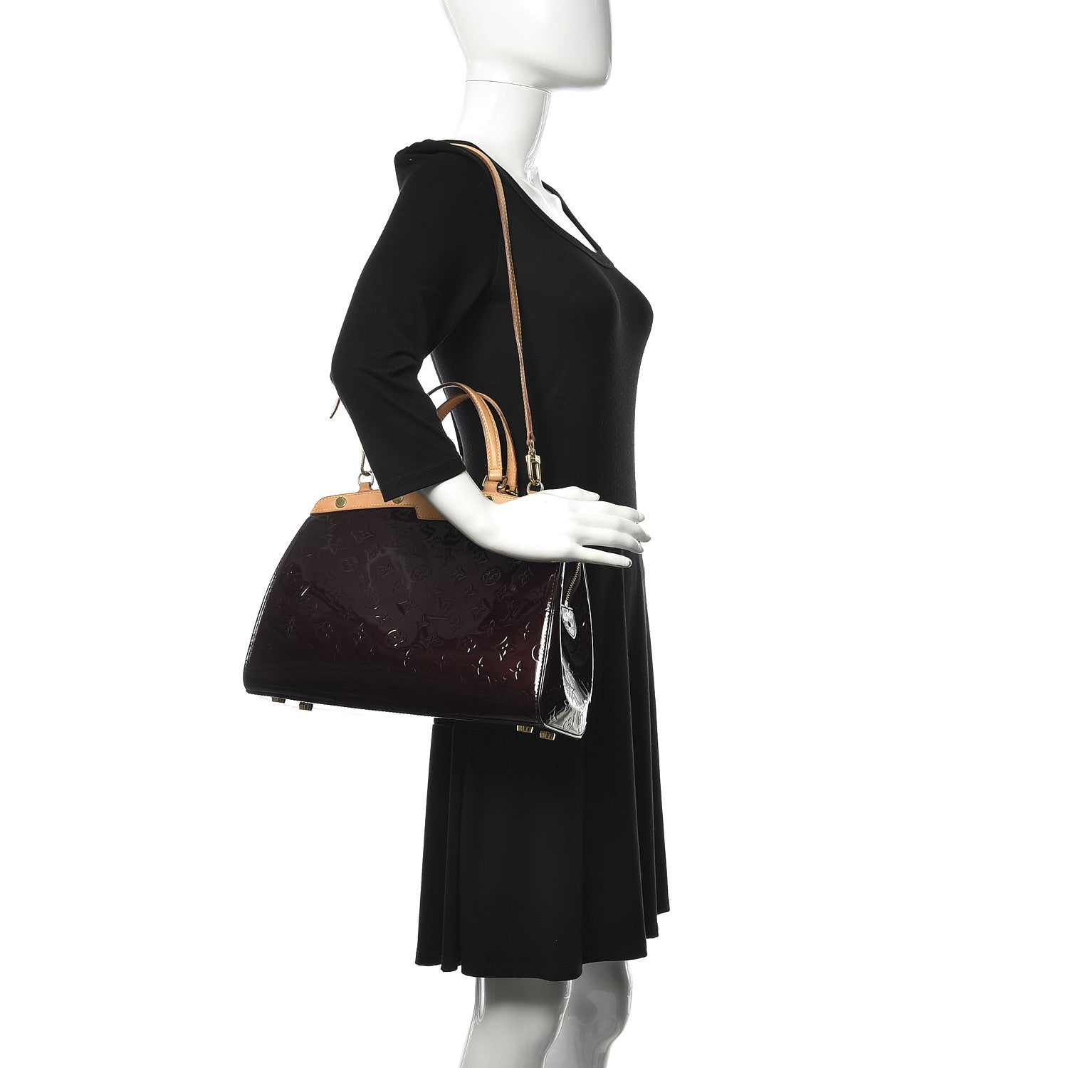 Louis Vuitton Vernis Brea MM Amarante 2 of 14