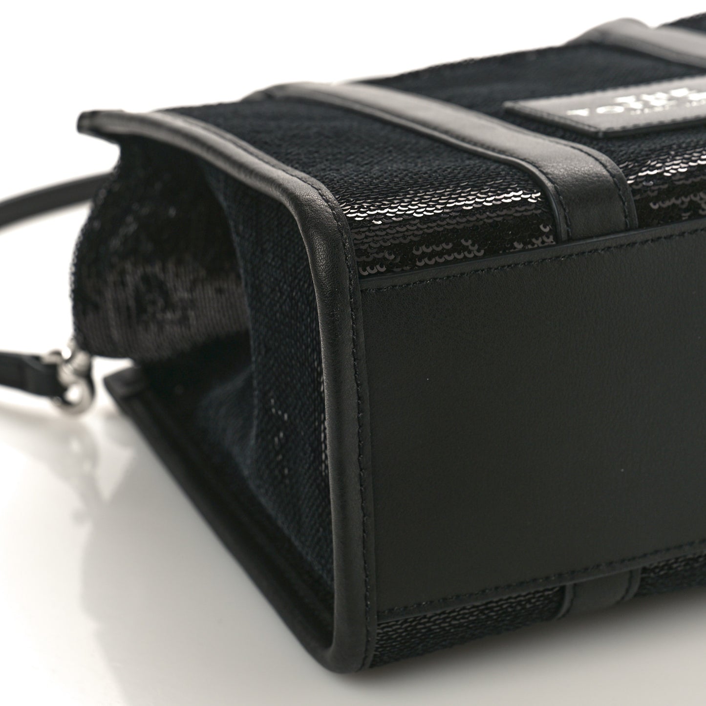 Sequin Small The Tote Bag Black