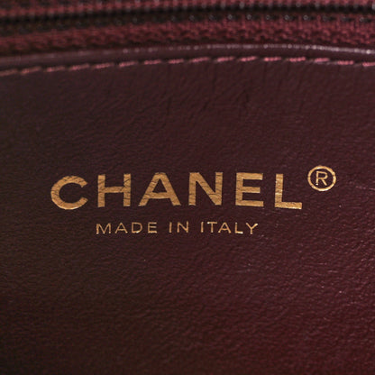 Chanel Caviar Quilted Small CC Filigree Flap Burgundy 5 of 9