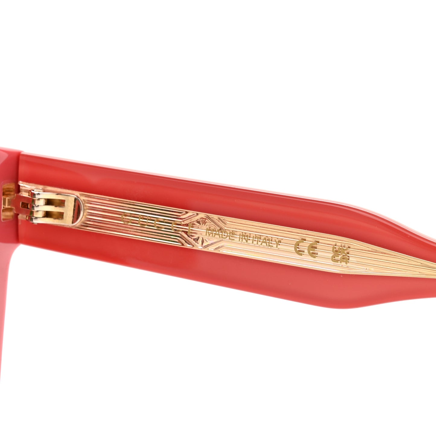 Acetate Square Frame Sunglasses GG1082S Pink
