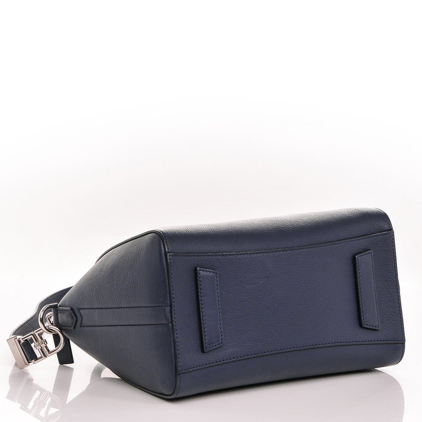 Sugar Goatskin Small Antigona Navy