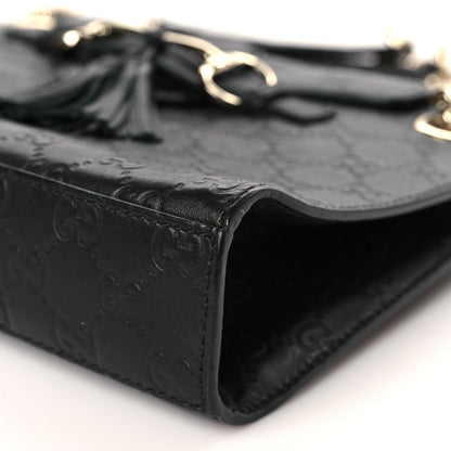 Gucci Guccissima Small Emily Shoulder Bag Black 9 of 15