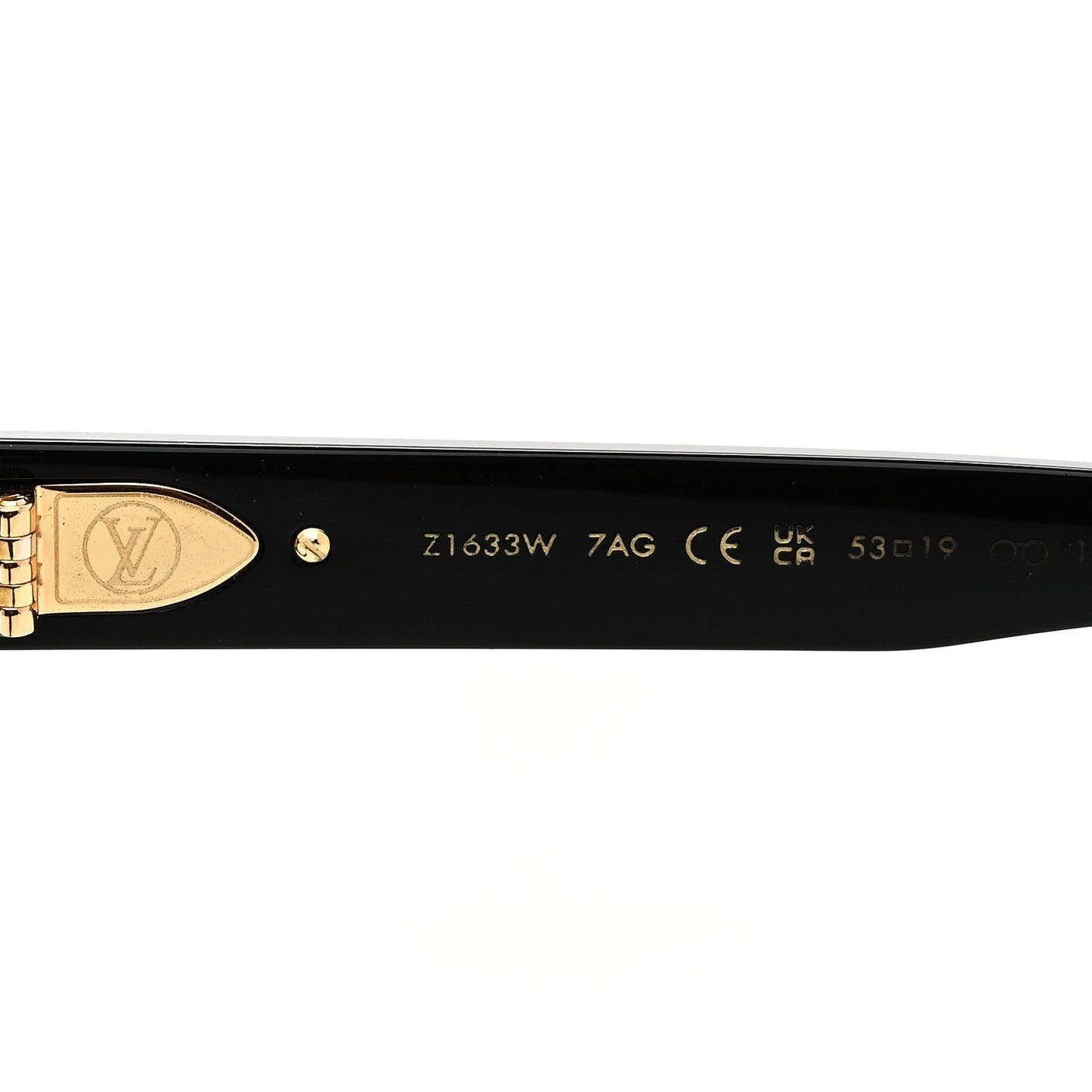 Acetate My Monogram Anti-Blue Light Sunglasses Z1633E Black
