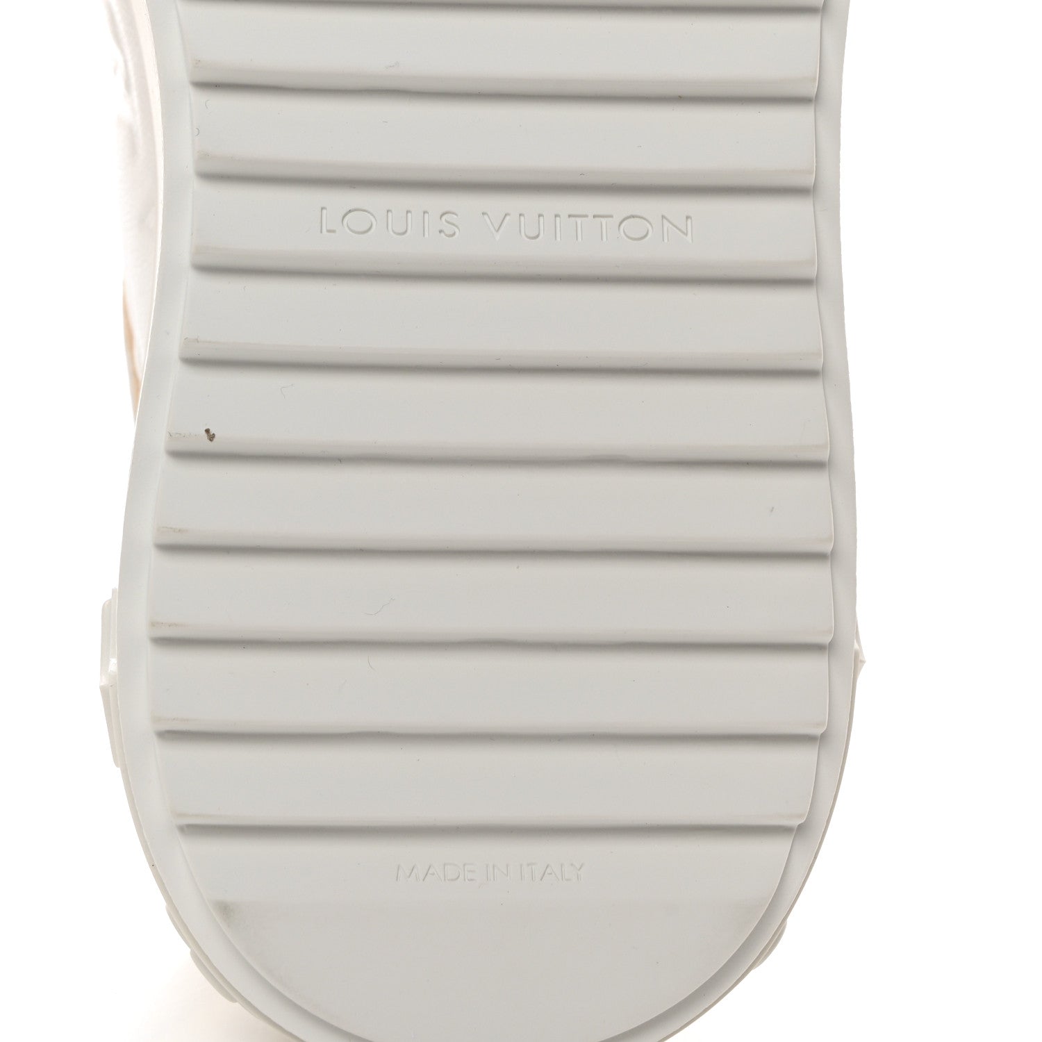 Louis Vuitton Monogram Embossed Calfskin Damier Azur Time Out Sneakers 36 Rose Clair Pink 6 of 9