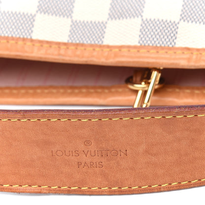 Louis Vuitton Damier Azur Delightful MM Rose Ballerine 19 of 24