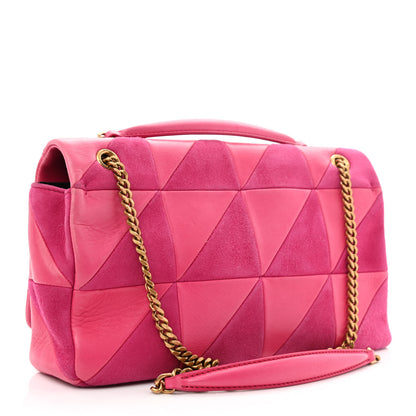 Saint Laurent Lambskin Patchwork Monogram Medium Jamie 3 of 11
